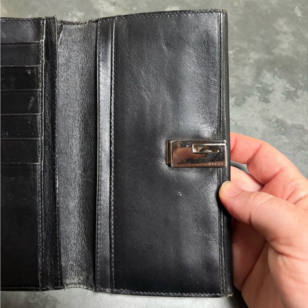 Vintage Gucci Leather Wallet - Picture 7 of 13